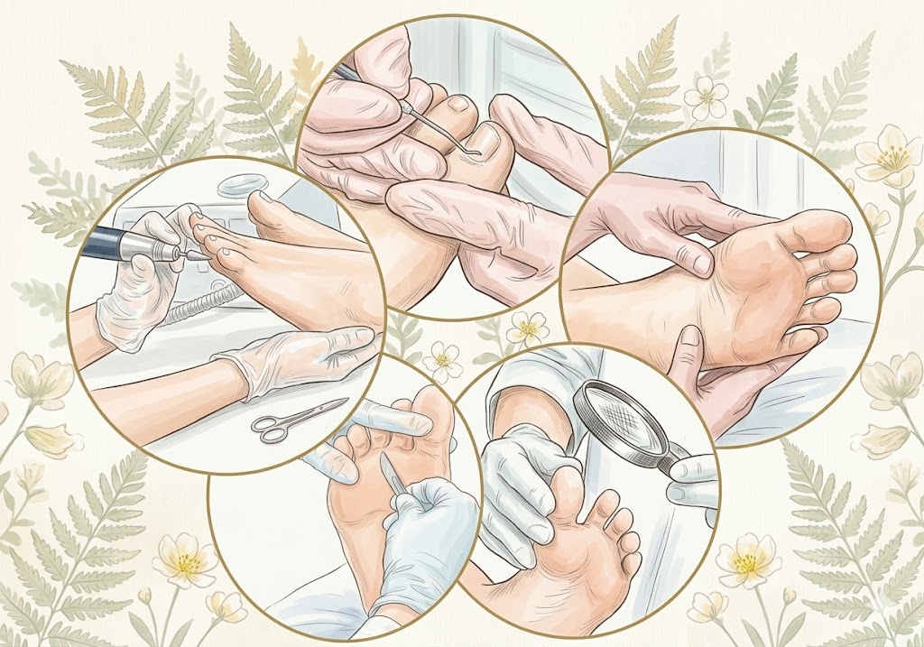 Atendimento na Scholl Podologia